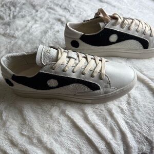 Anthropology, Ying, and Yang  platform sneakers